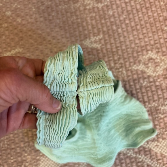 Mint Ribbed Bikini Set - Picture 6 of 8